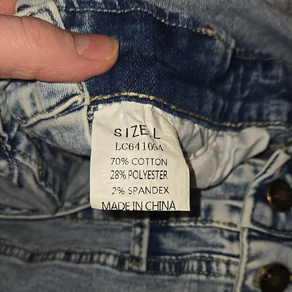 LookBook Store Denim Overalls - Picture 6 of 10